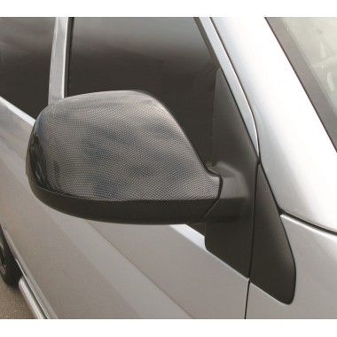 Накладки на зеркала карбон (Omsaline, 7530111C) Volkswagen T5 (2009-2015) бренд – Omtec (Omsaline) главное фото